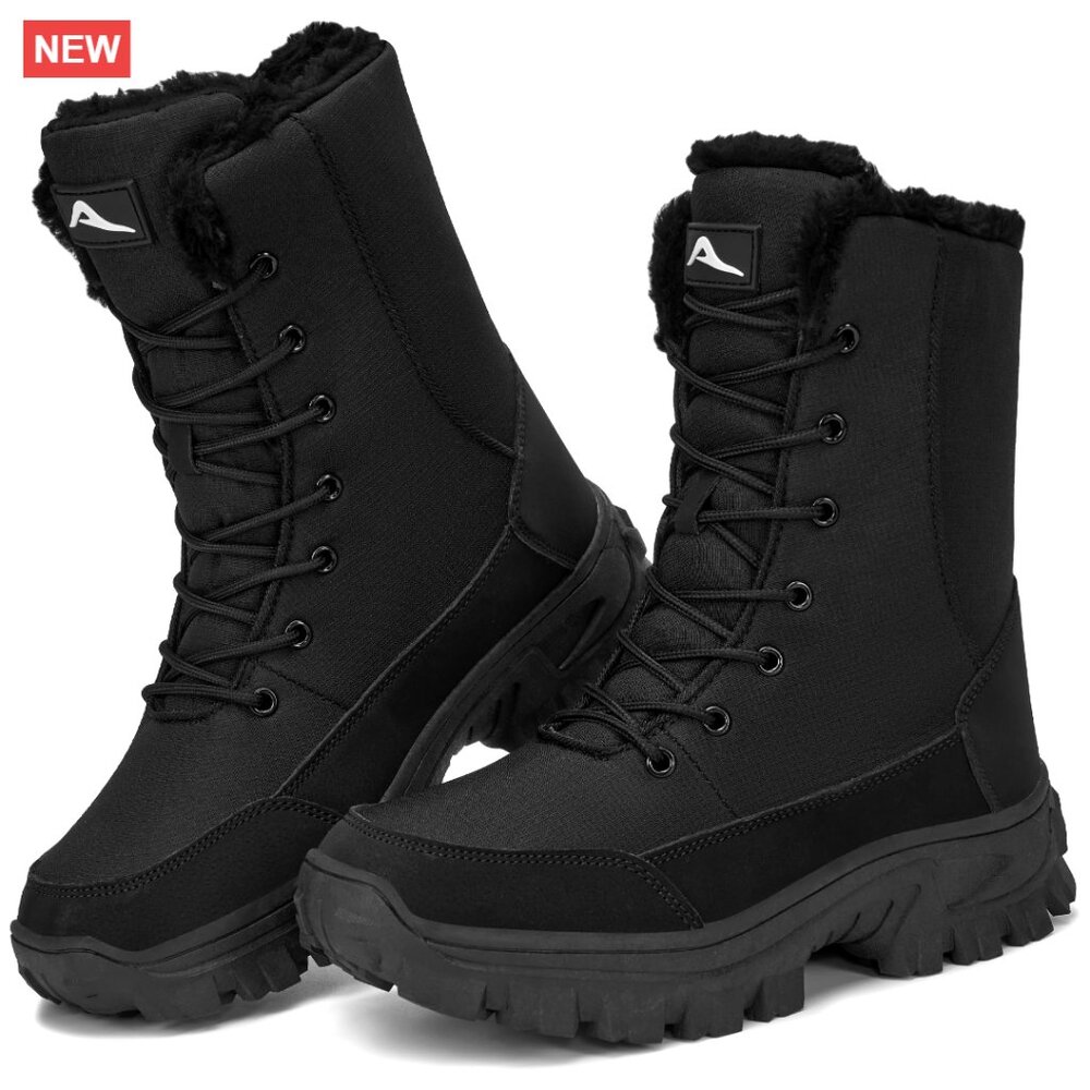 Women's Black Winter Boots size 8.5-9